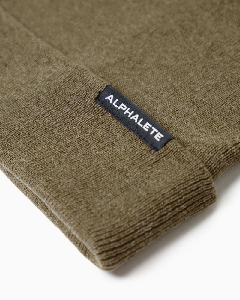 Alphalete Essential Foldover Beanie Miesten Asusteet Tumman | OCBHL-9470