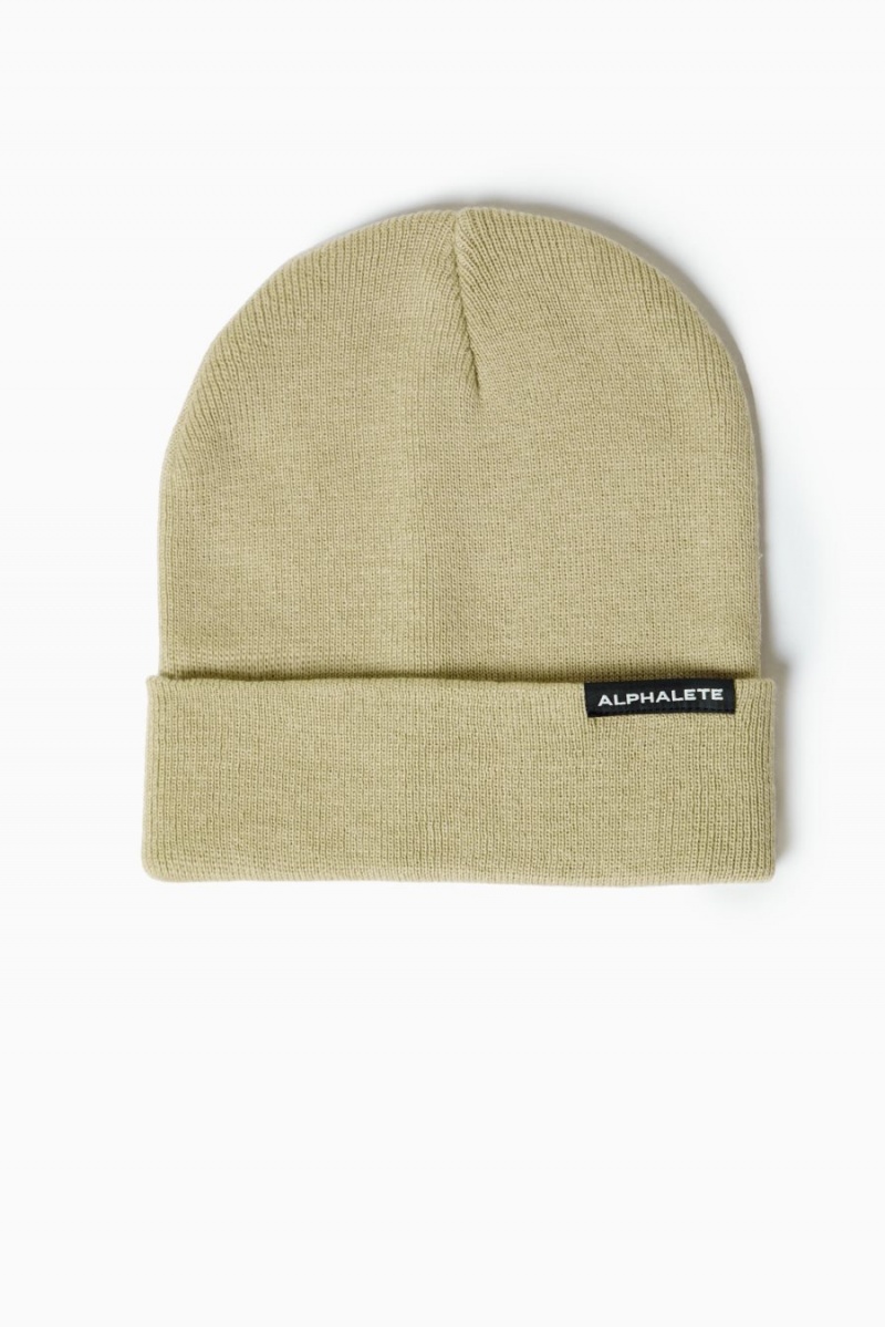 Alphalete Essential Foldover Beanie Miesten Asusteet String | QRABJ-0471