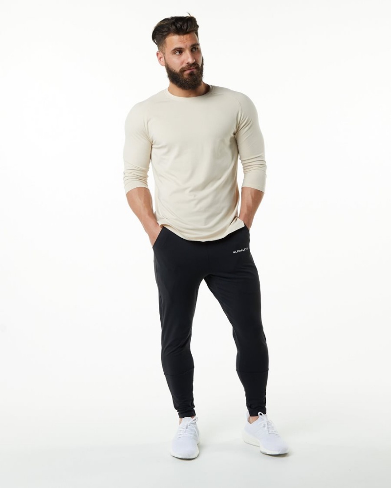 Alphalete Evo 3/4 Sleeve Tee Miesten Paidat Sahara | JDSUO-1683