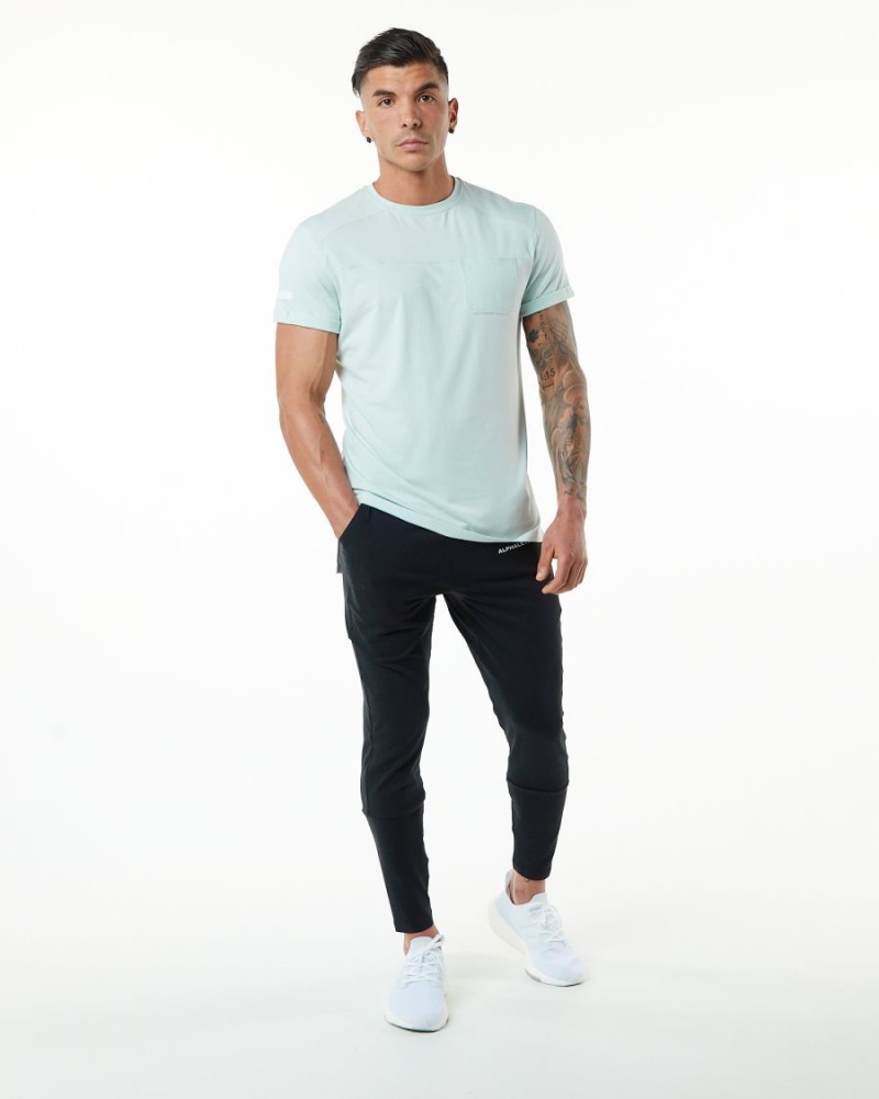 Alphalete Evo Pocket Tee Miesten Paidat Sininen | ADYCB-0865