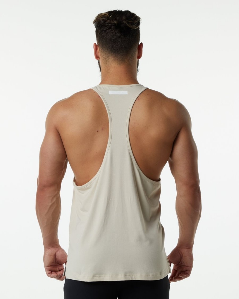 Alphalete Evo Stringer Miesten Stringers Sahara | NSZEK-0632