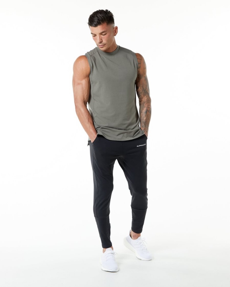 Alphalete Evo Tank Miesten Hihaton Paita Harmaat | SACBU-9347