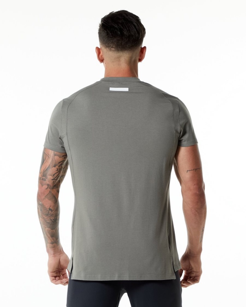 Alphalete Evo Tee Miesten Paidat Harmaat | AYWLV-6829