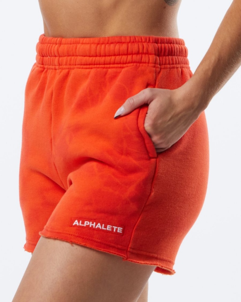 Alphalete HCTS Lyhyt 3.5" Naisten Shortsit Strawberry | LGHNS-7261