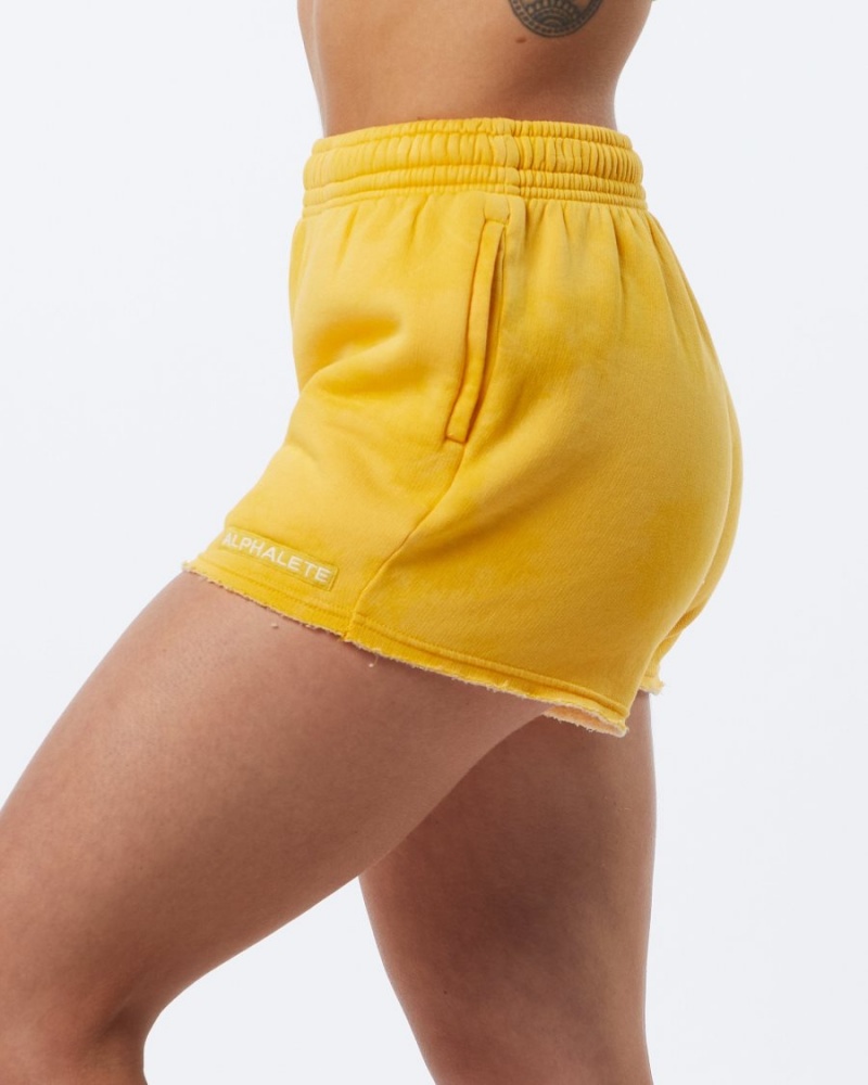 Alphalete HCTS Lyhyt 3.5" Naisten Shortsit Honey | FRQUI-2540