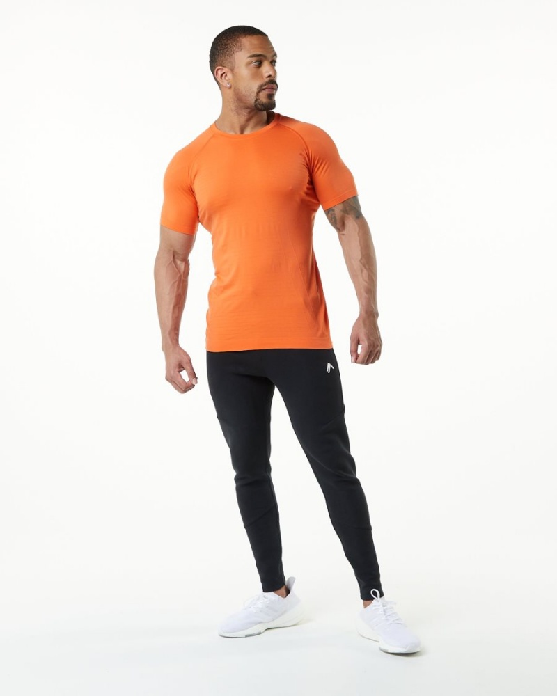 Alphalete Hero Tee Miesten Paidat Faded Strawberry | PWQSG-8126