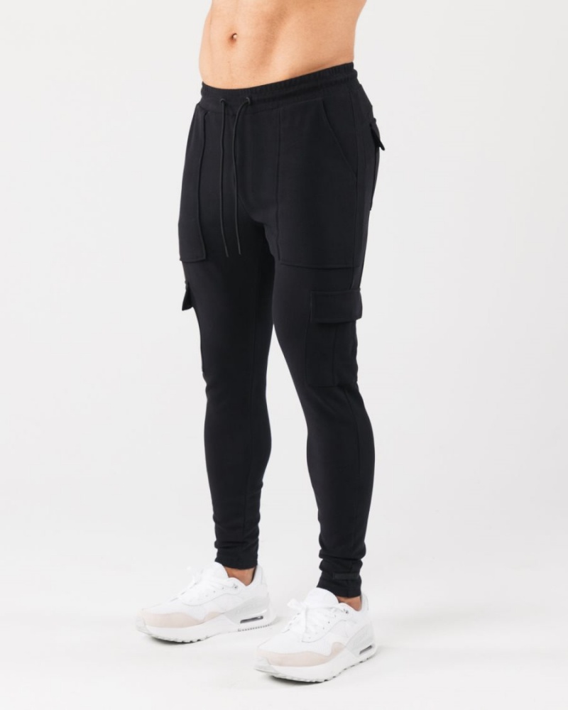 Alphalete Identity Cargo Miesten Juoksuvaatteet Mustat | EHSXB-5863