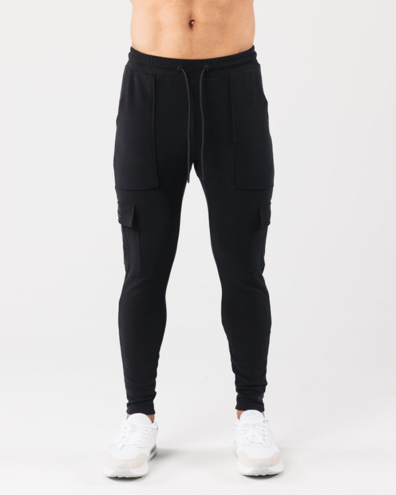 Alphalete Identity Cargo Miesten Juoksuvaatteet Mustat | EHSXB-5863