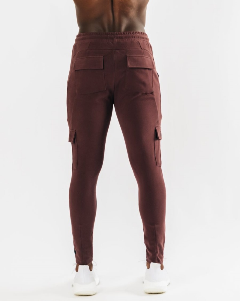 Alphalete Identity Cargo Miesten Juoksuvaatteet Mahogany | XSAKJ-6257