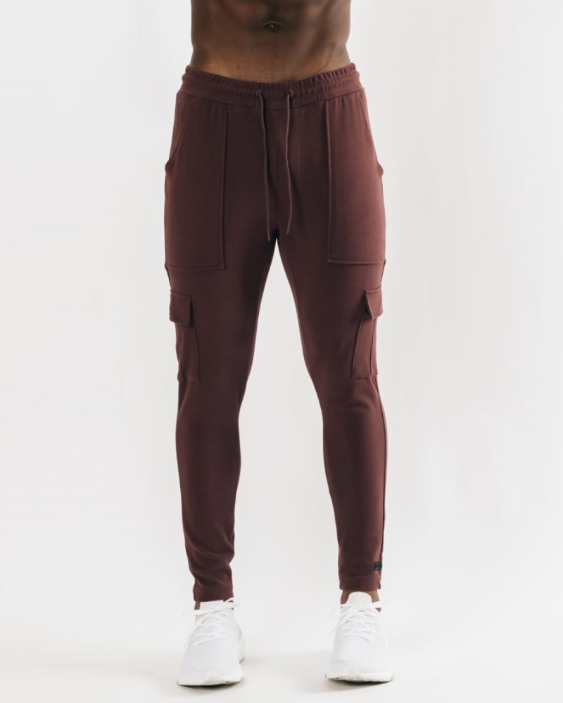 Alphalete Identity Cargo Miesten Juoksuvaatteet Mahogany | XSAKJ-6257