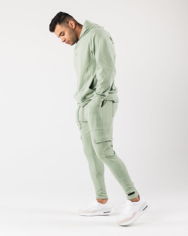 Alphalete Identity Cargo Miesten Juoksuvaatteet Sage | PAUYV-5923