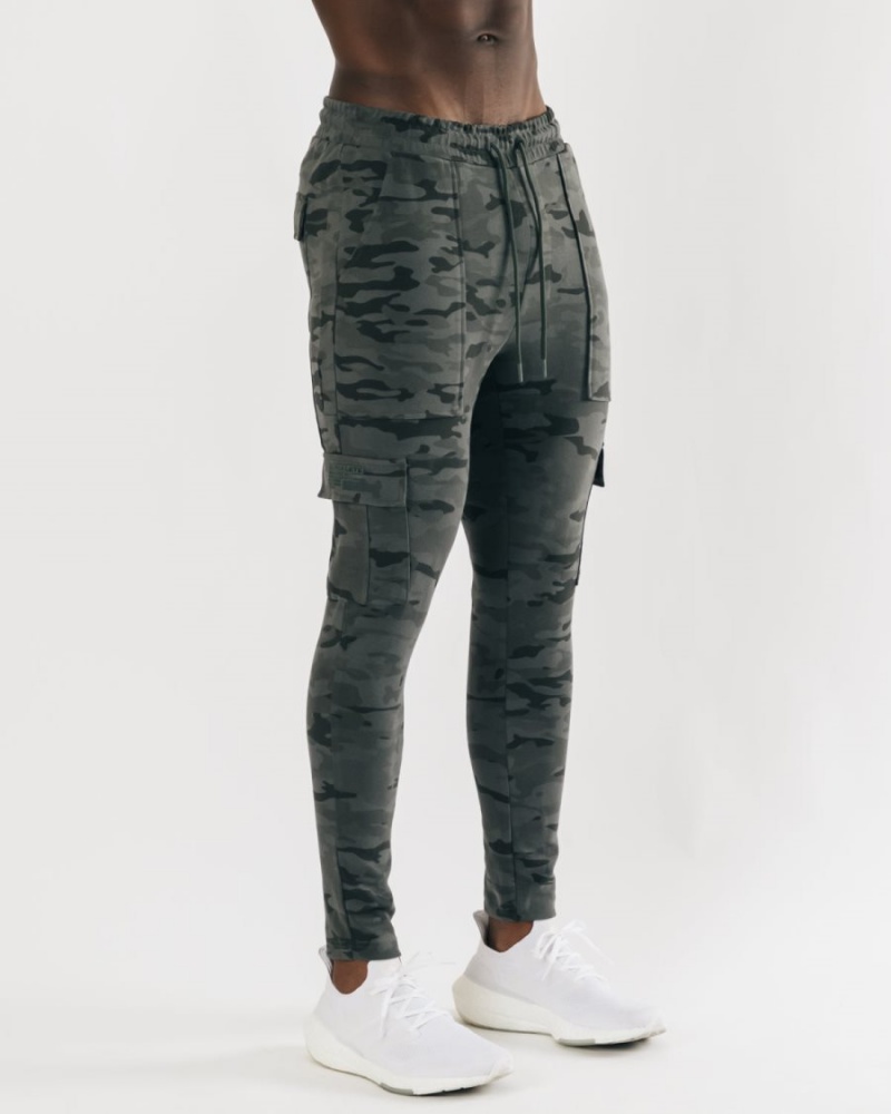 Alphalete Identity Cargo Miesten Juoksuvaatteet Camo | EANXK-2307