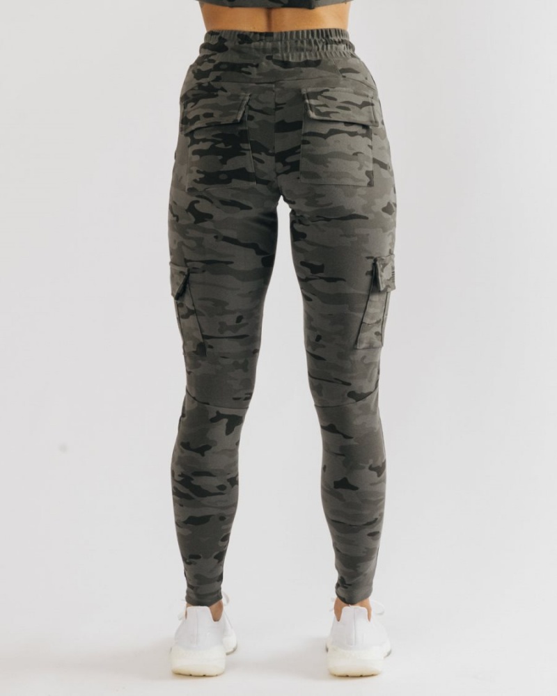 Alphalete Identity Cargo Naisten Juoksuvaatteet Camo | WFSXY-3891