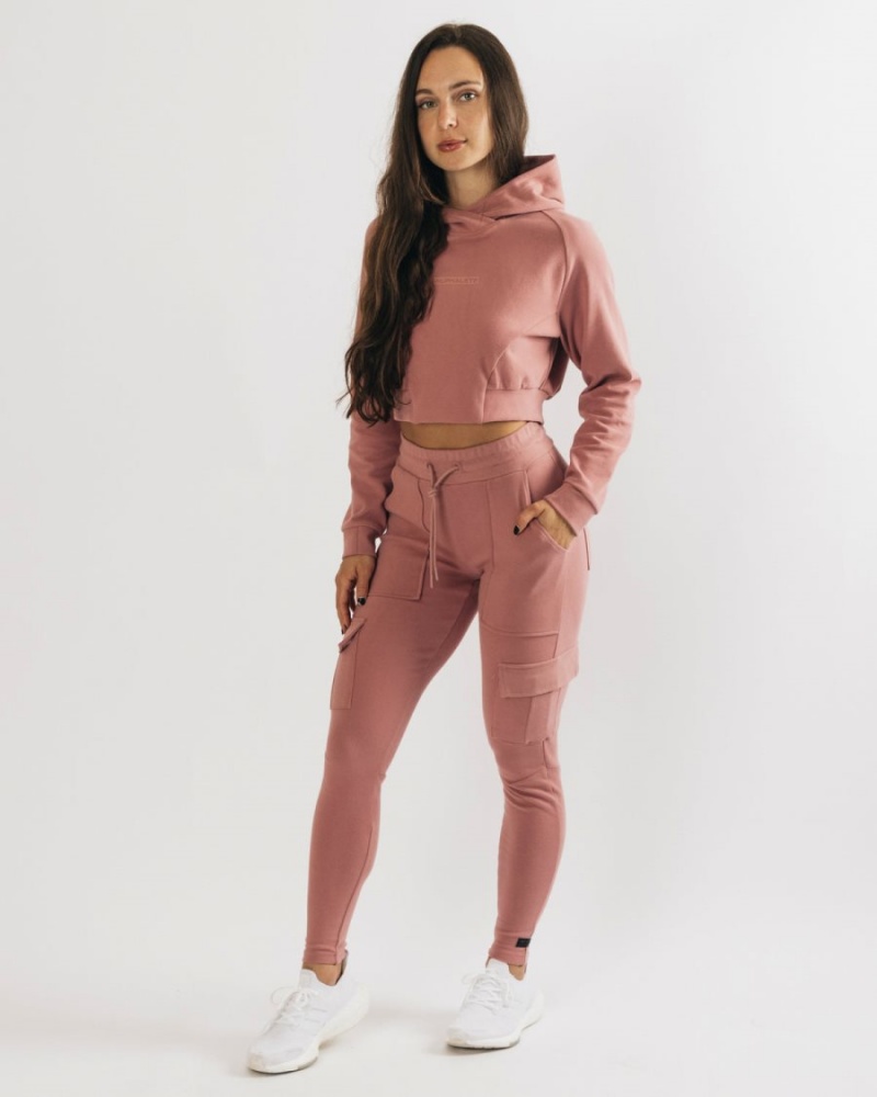 Alphalete Identity Cargo Naisten Juoksuvaatteet Cranberry Ice | ICJVS-0462