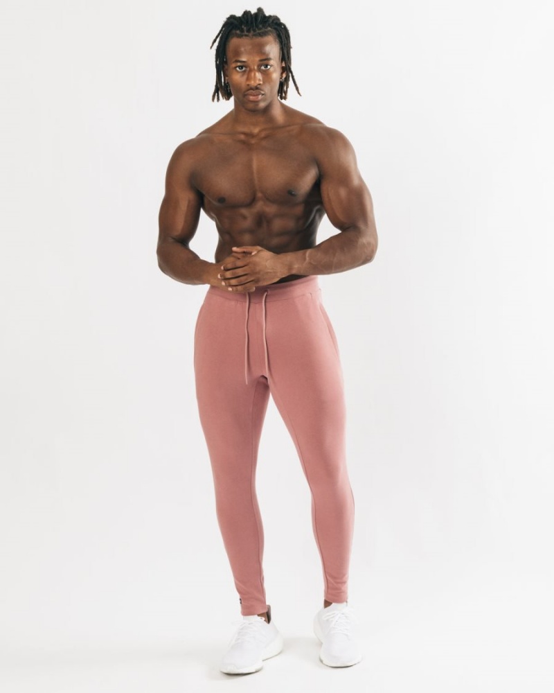 Alphalete Identity Jogger Miesten Juoksuvaatteet Cranberry Ice | VHQFA-8704