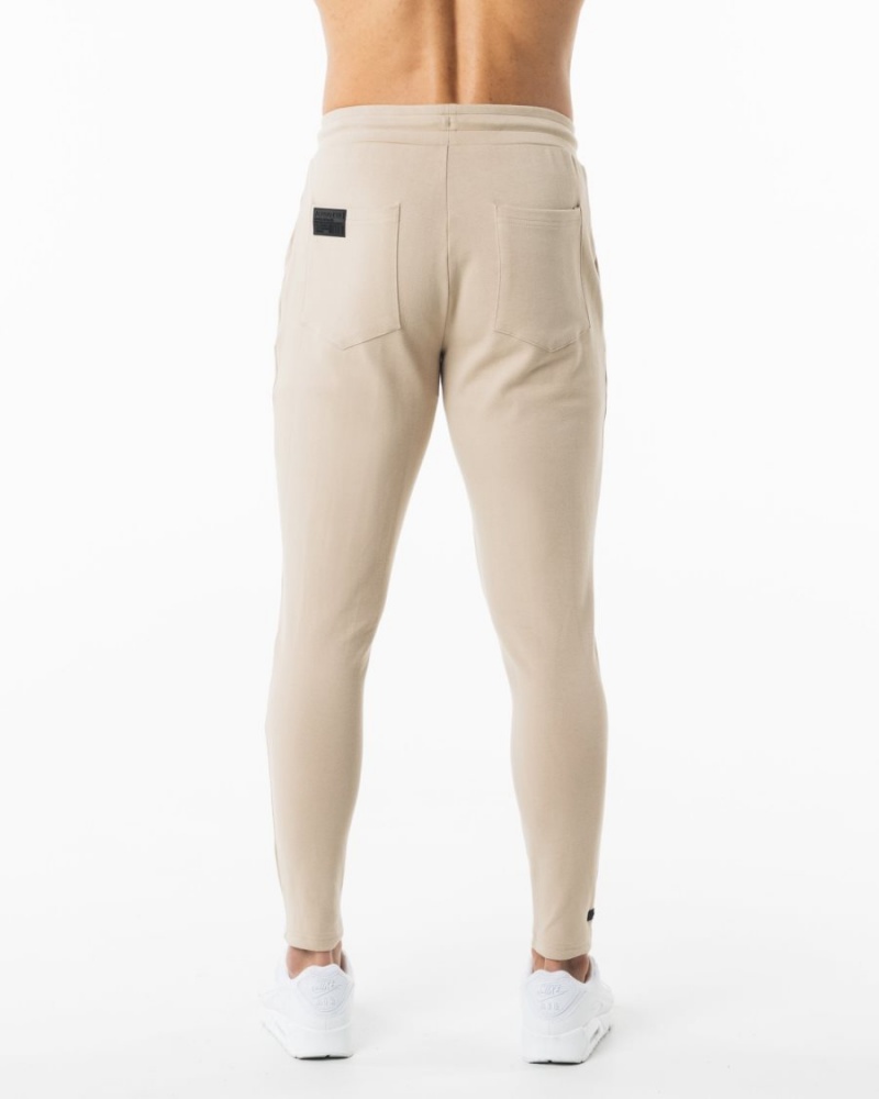 Alphalete Identity Jogger Miesten Juoksuvaatteet Linen | GCFWB-7389