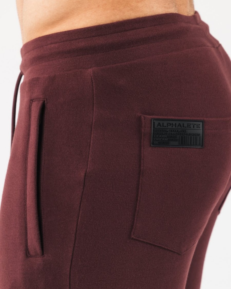 Alphalete Identity Jogger Miesten Juoksuvaatteet Sangria | WLZFG-4520