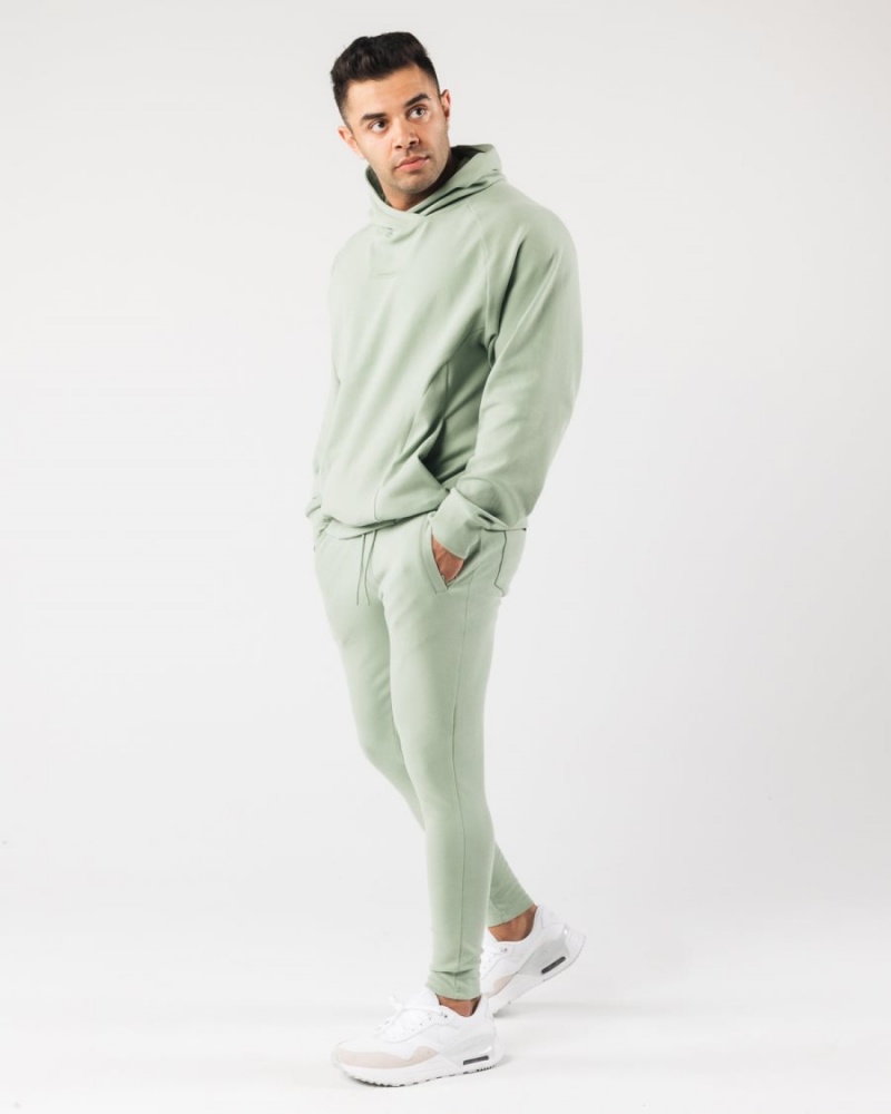 Alphalete Identity Jogger Miesten Juoksuvaatteet Sage | ZXNHT-3579