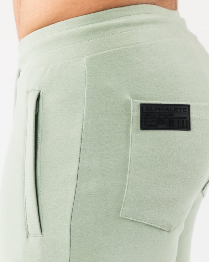 Alphalete Identity Jogger Miesten Juoksuvaatteet Sage | ZXNHT-3579