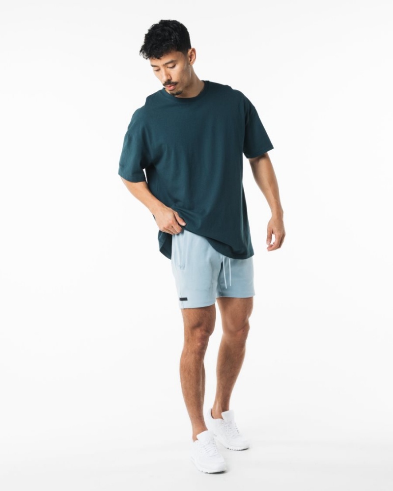 Alphalete Identity Lyhyt 6” Miesten Shortsit Sininen | AZUME-9170