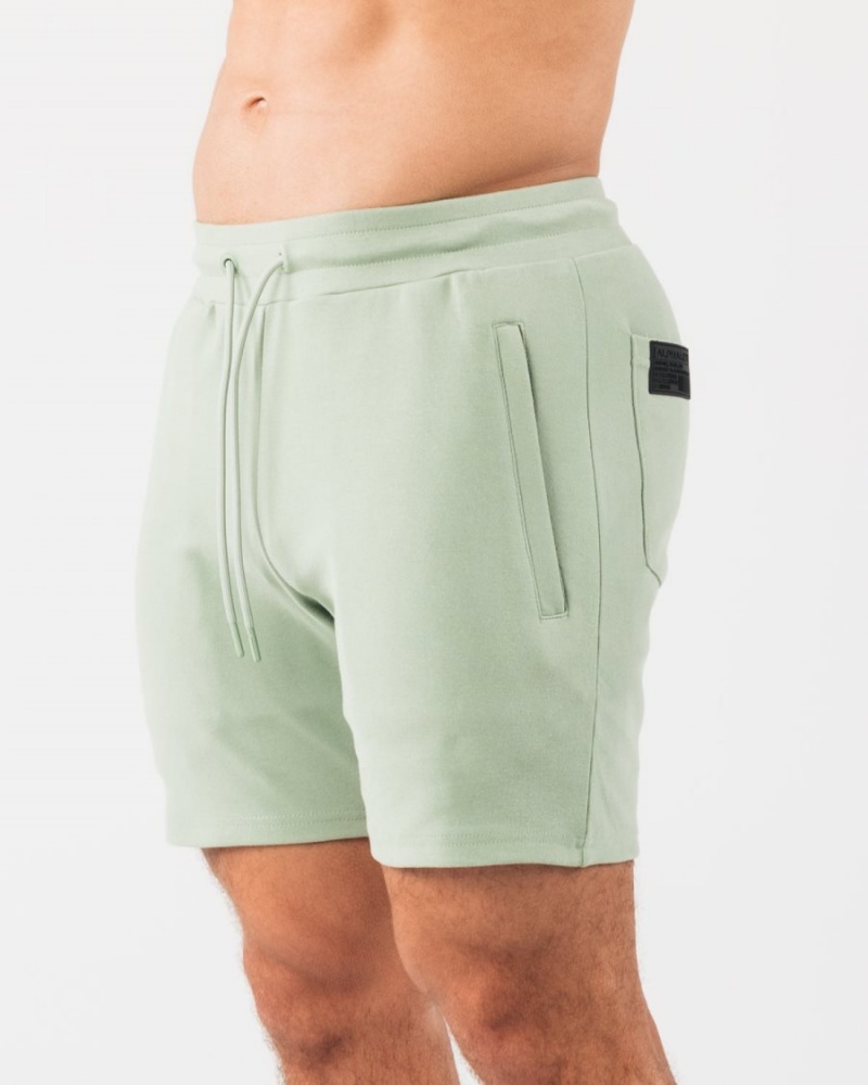 Alphalete Identity Lyhyt 6” Miesten Shortsit Sage | PFCTY-3410