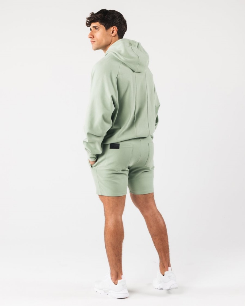 Alphalete Identity Lyhyt 6” Miesten Shortsit Sage | PFCTY-3410