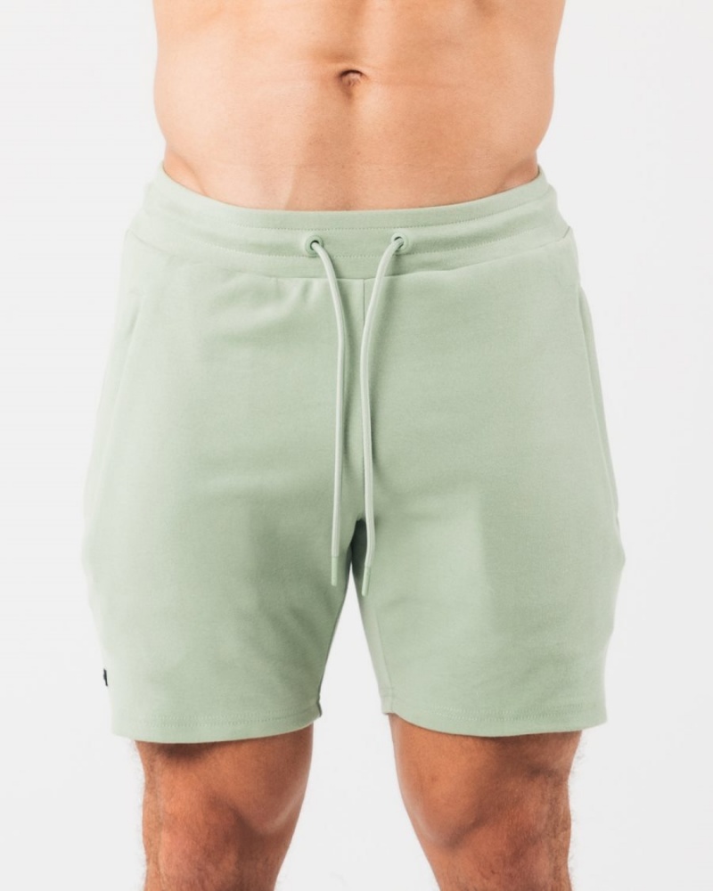 Alphalete Identity Lyhyt 6” Miesten Shortsit Sage | PFCTY-3410