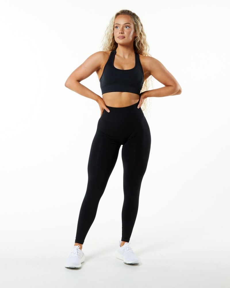 Alphalete Impact Bra Naisten Urheiluliivi Mustat | PYWNF-4726