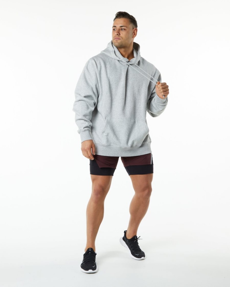 Alphalete Infinity Speed Lyhyt 5.5" Miesten Shortsit Viininpunainen | TRHQW-1493