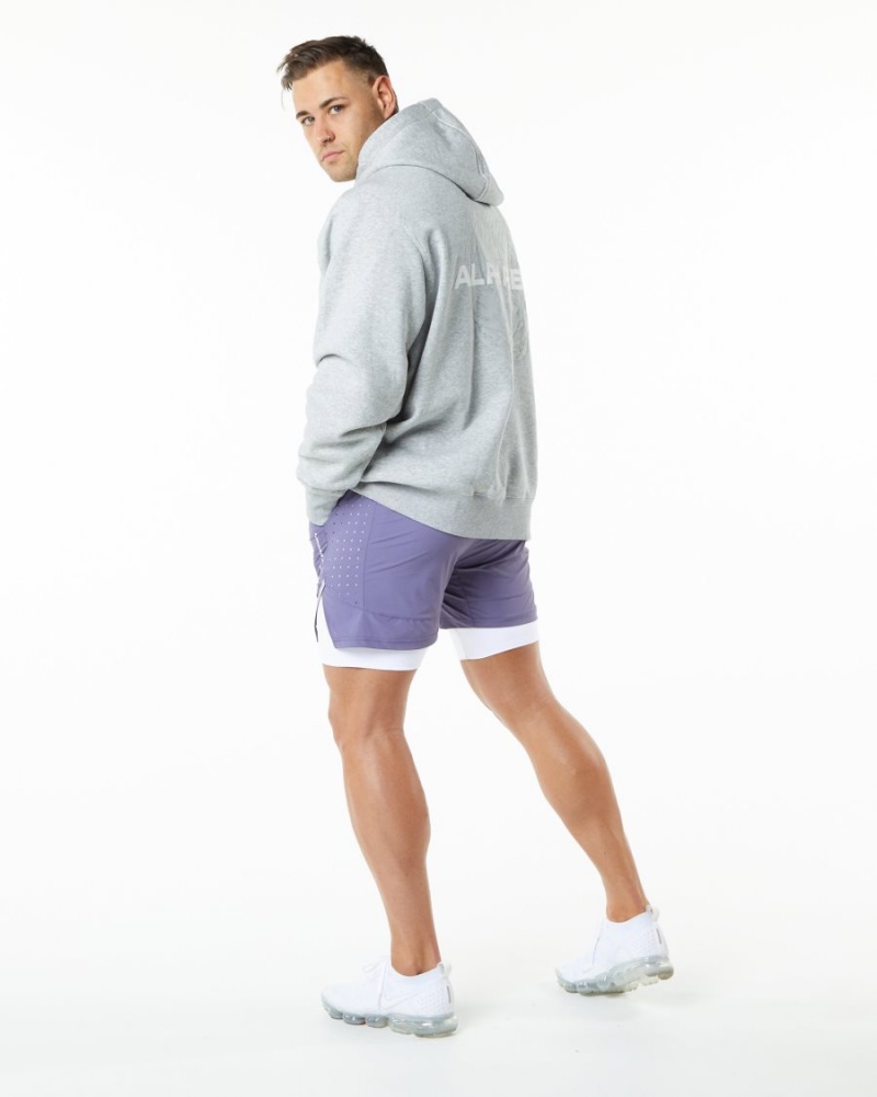 Alphalete Infinity Speed Lyhyt 5.5" Miesten Shortsit Digital Violet | MUSJP-2803