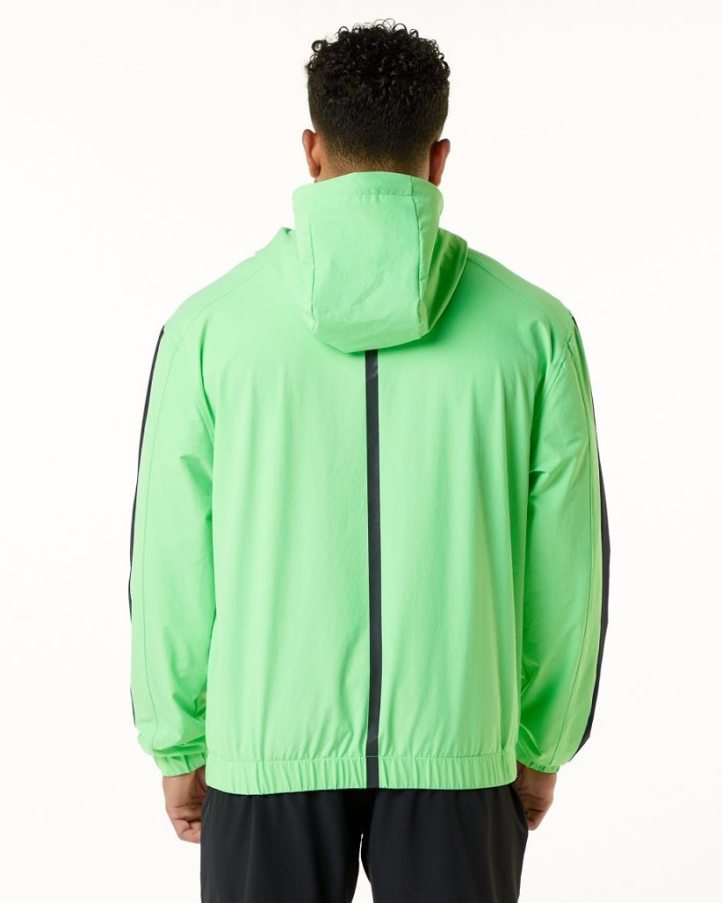 Alphalete Infinity Tech Jacket Miesten Takit Vihreä | ZVWUS-6980