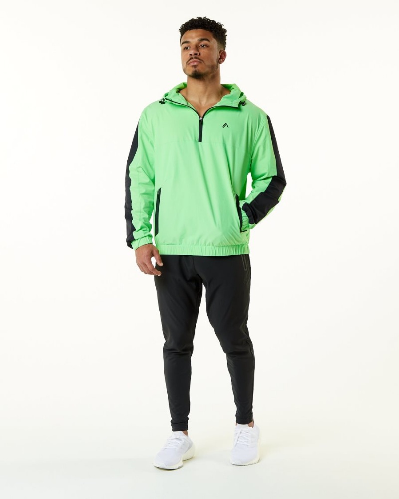 Alphalete Infinity Tech Jacket Miesten Takit Vihreä | ZVWUS-6980