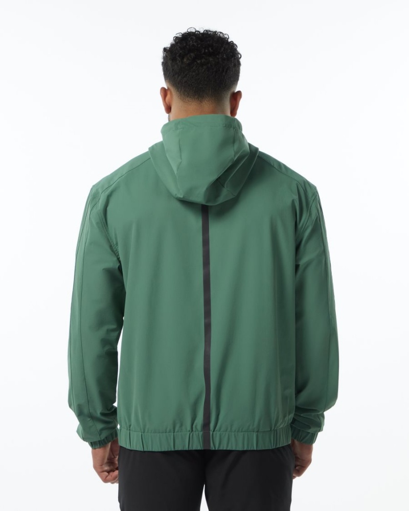 Alphalete Infinity Tech Jacket Miesten Takit Vihreä | HJNGI-0193