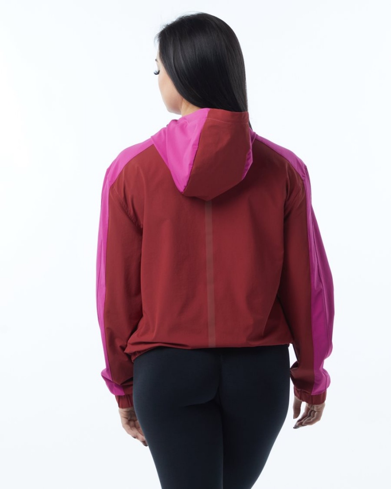 Alphalete Infinity Tech Jacket Naisten Takit Pinkki | BYLWM-7806