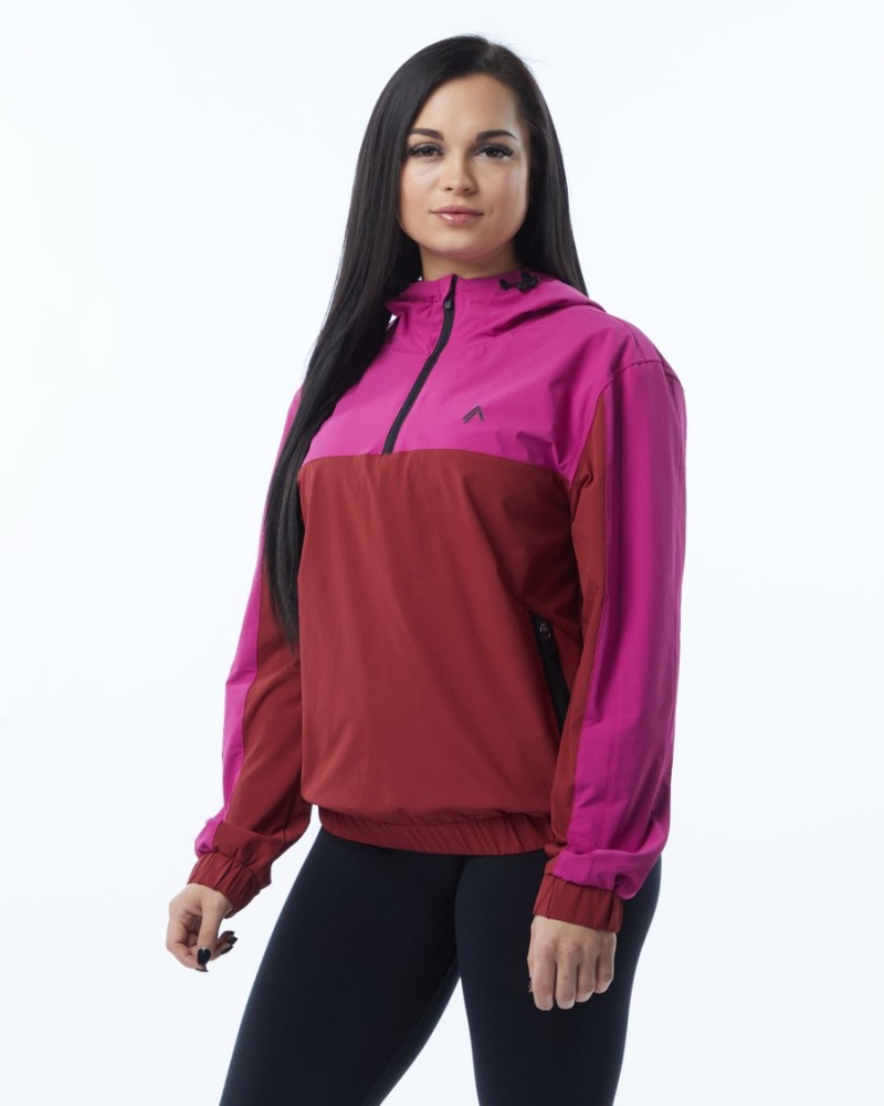 Alphalete Infinity Tech Jacket Naisten Takit Pinkki | BYLWM-7806