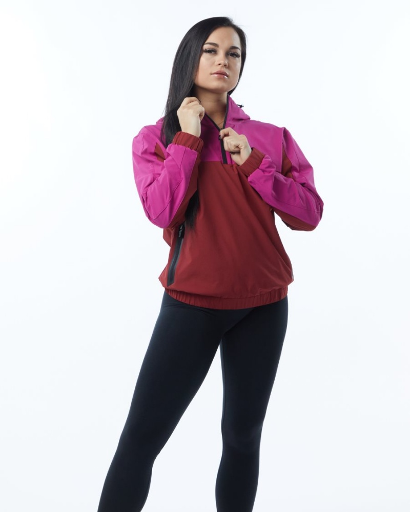 Alphalete Infinity Tech Jacket Naisten Takit Pinkki | BYLWM-7806