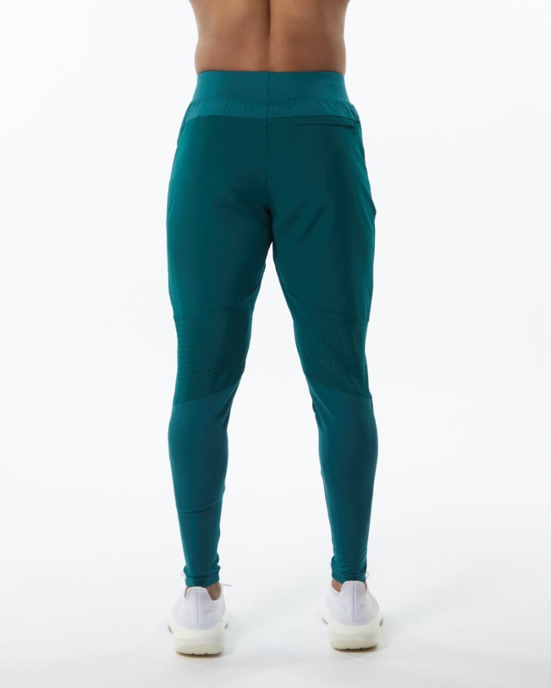 Alphalete Infinity Tech Pant Miesten Juoksuvaatteet Velvet Teal | JKDRY-9238