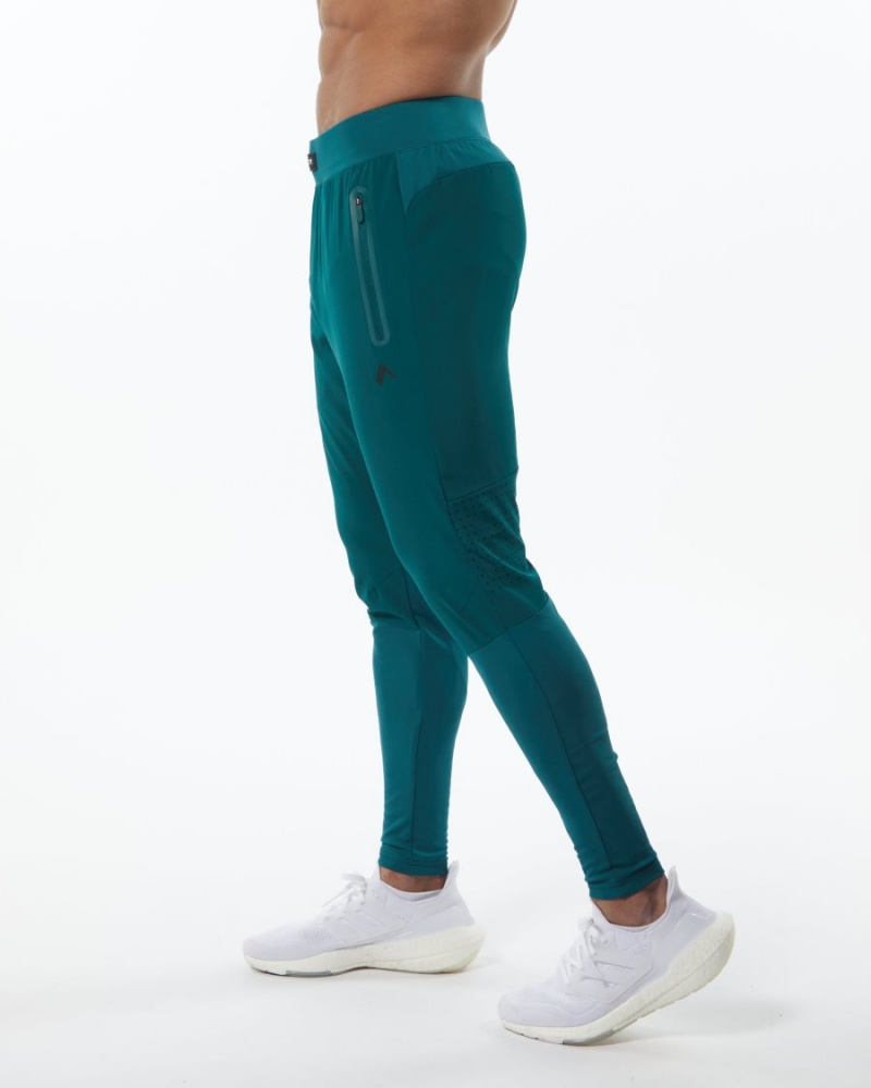 Alphalete Infinity Tech Pant Miesten Juoksuvaatteet Velvet Teal | JKDRY-9238