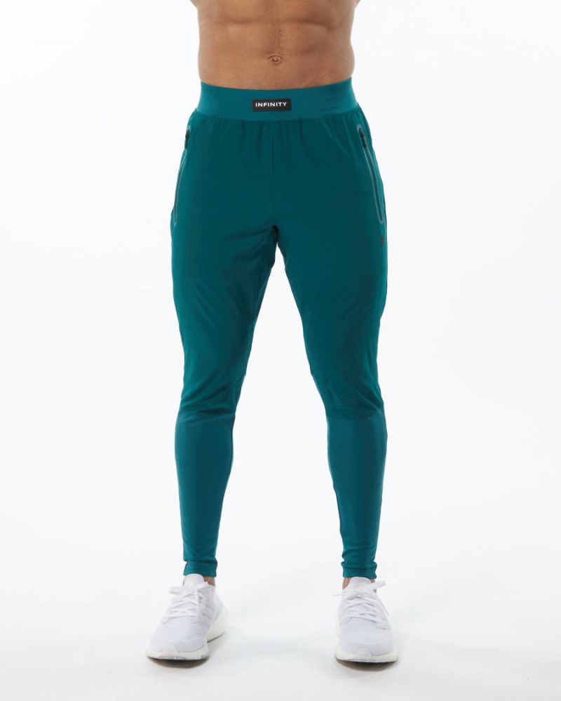 Alphalete Infinity Tech Pant Miesten Juoksuvaatteet Velvet Teal | JKDRY-9238