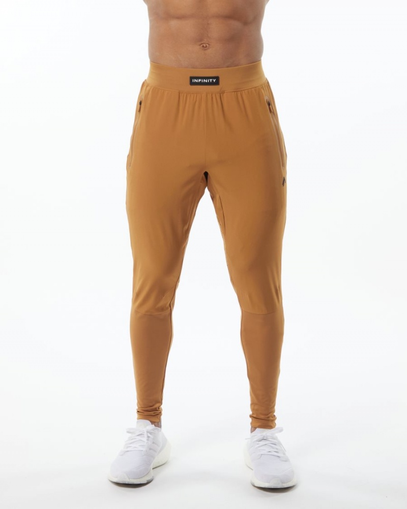 Alphalete Infinity Tech Pant Miesten Juoksuvaatteet Chestnut | MQUCE-7306