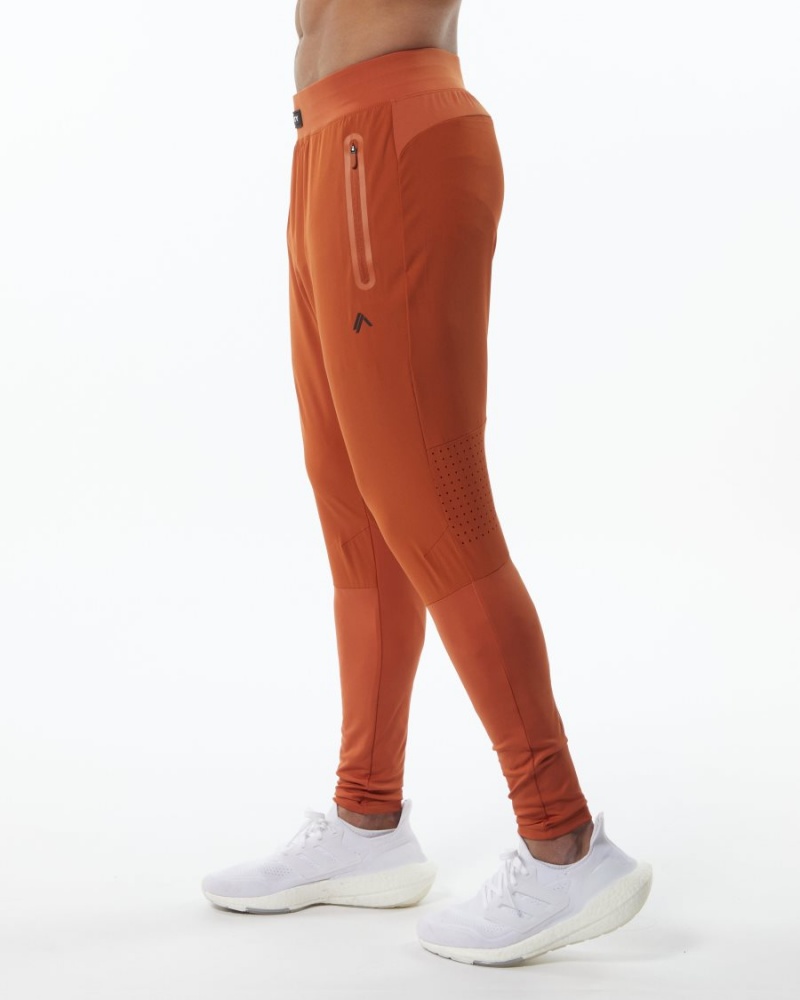 Alphalete Infinity Tech Pant Miesten Juoksuvaatteet Sour Tangerine | WYEXB-8694