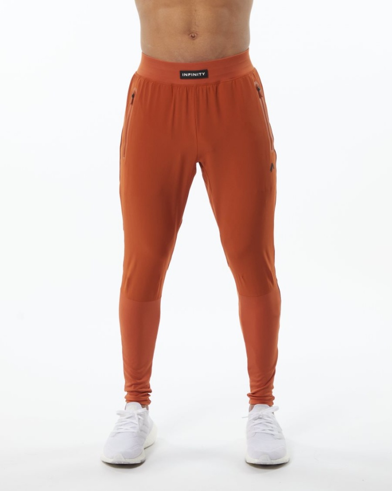 Alphalete Infinity Tech Pant Miesten Juoksuvaatteet Sour Tangerine | WYEXB-8694