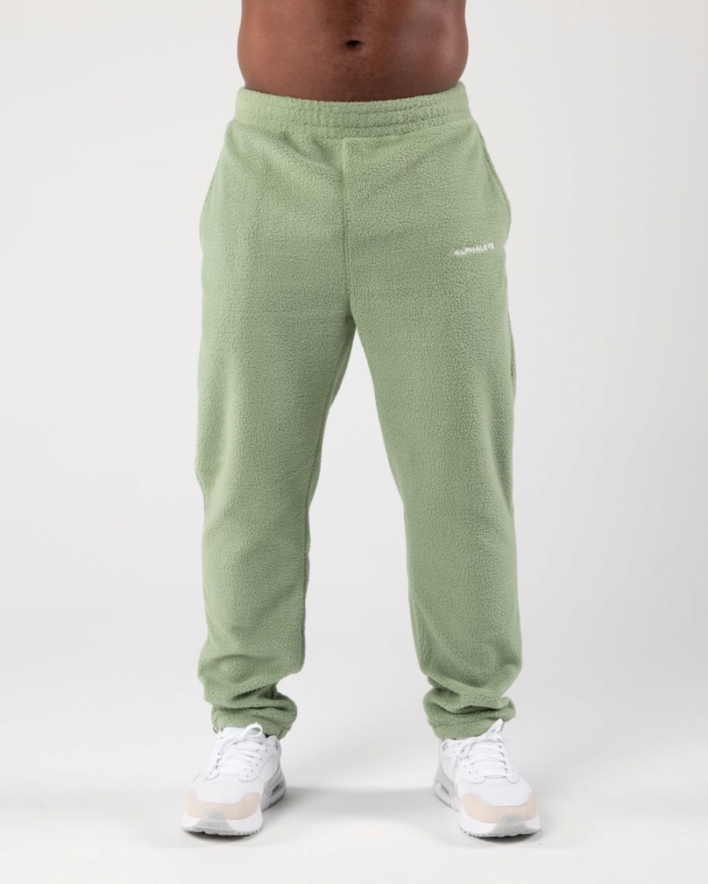 Alphalete King Jogger Miesten Juoksuvaatteet Sage | MHVYQ-8235