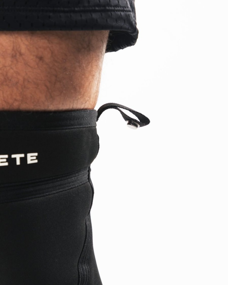 Alphalete Knee Sleeves Miesten Asusteet Mustat | MTLVA-3146