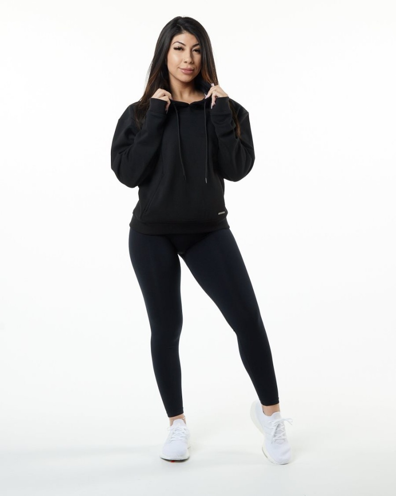 Alphalete Monarch Hoodie Naisten Huppari Mustat | APBEN-9705