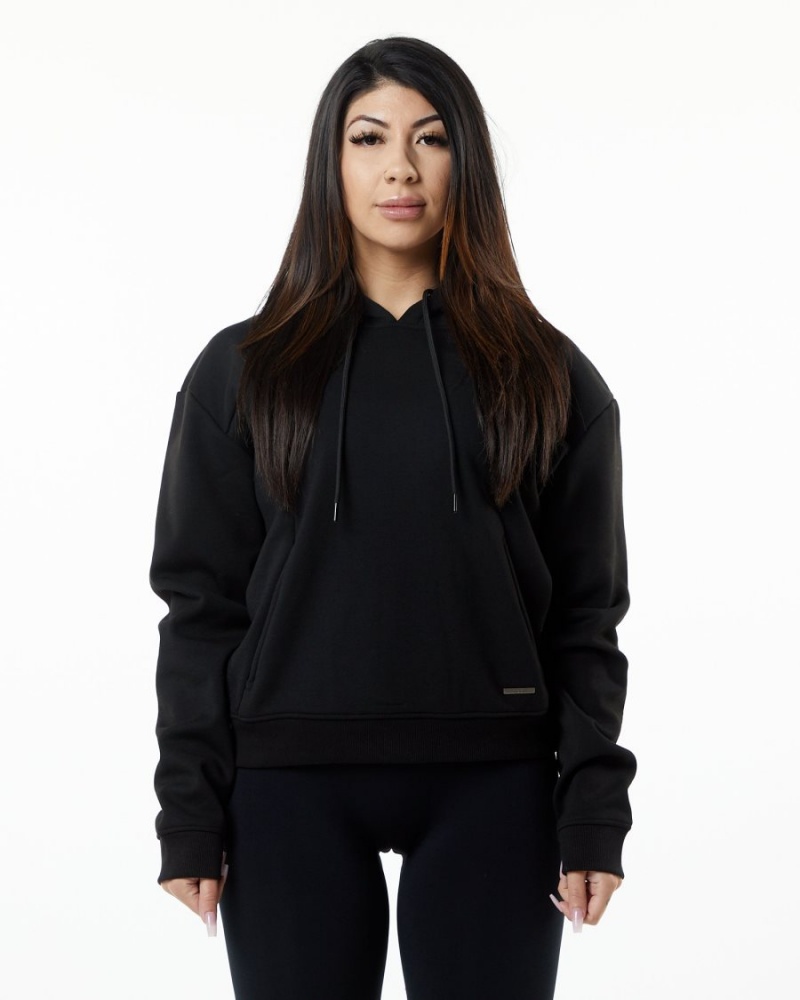 Alphalete Monarch Hoodie Naisten Huppari Mustat | APBEN-9705