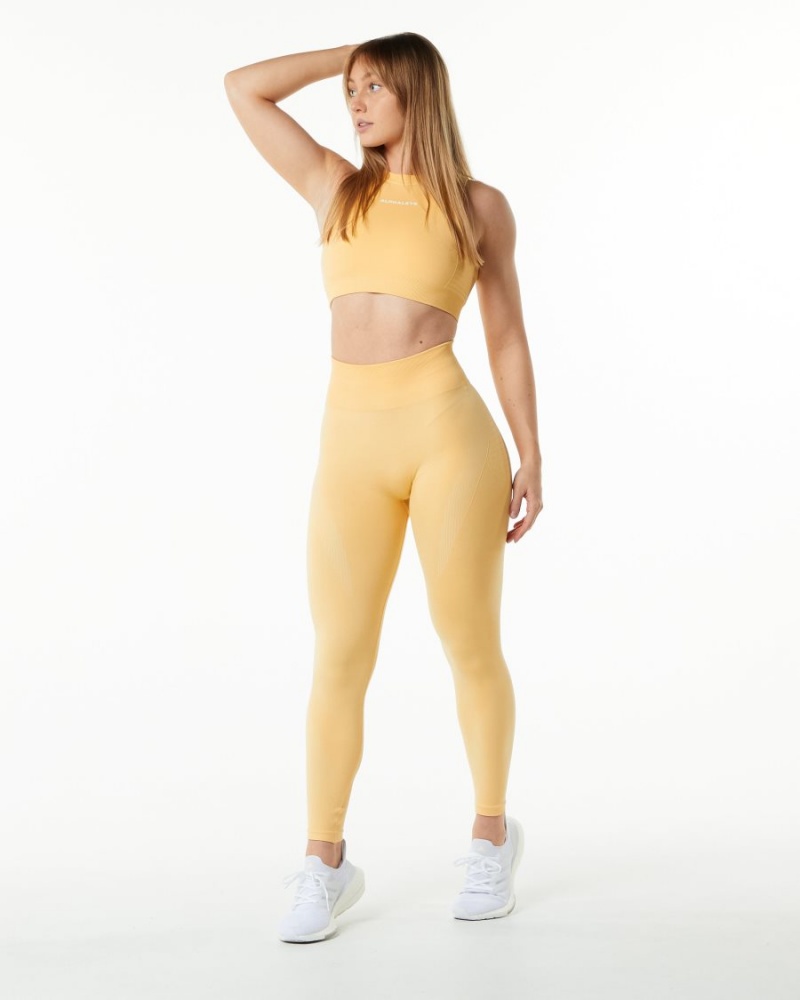 Alphalete Ozone Legging Naisten Leggings Daffodil | WEJYZ-5196