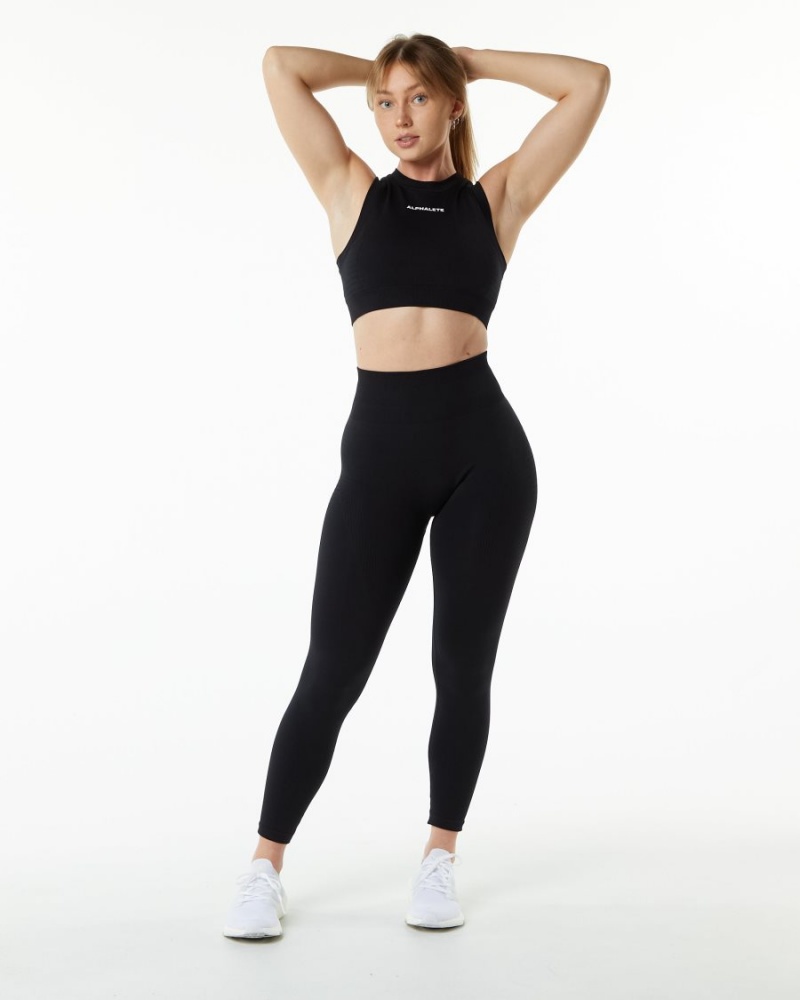 Alphalete Ozone Legging Naisten Leggings Mustat | BKSGZ-6509