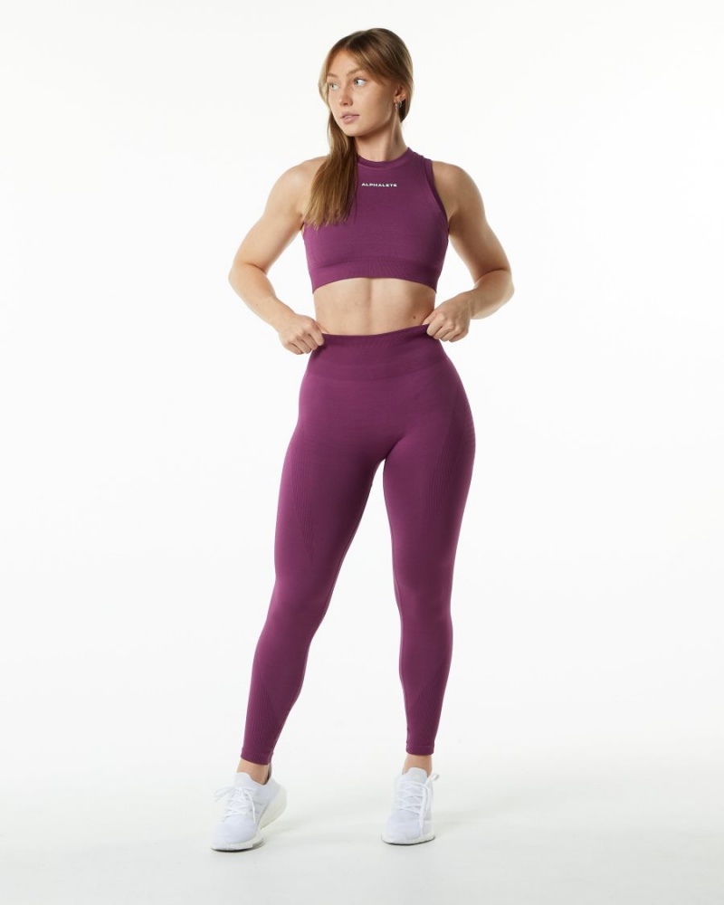 Alphalete Ozone Legging Naisten Leggings Grape | BHYIV-1498