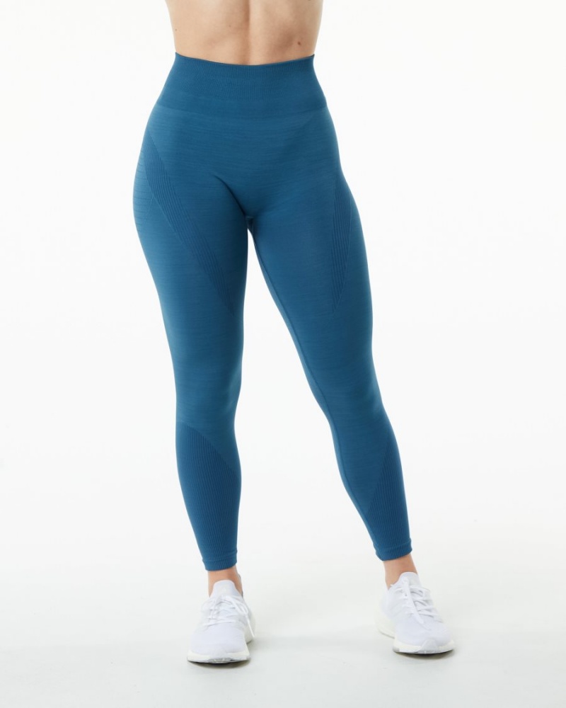 Alphalete Ozone Legging Naisten Leggings Sininen | GSVDB-6835